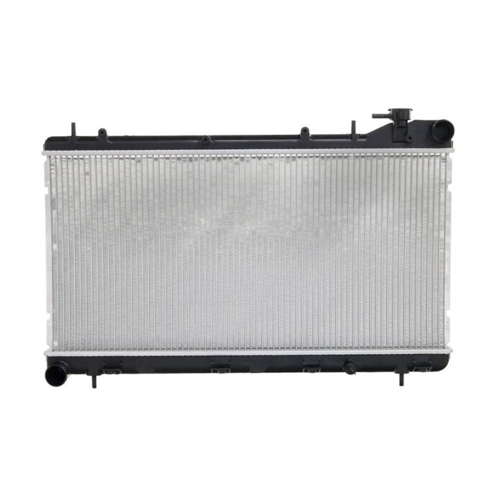 Radiator racire Subaru Impreza, 04.1993-08.1998 1,6 66kw; 1,8 76kw; 2,0 85kw Cu/Fara Ac Benzina, Manual, tip Calsonic , diametru intrare/iesire 38/38