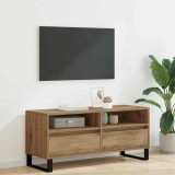 vidaXL Cabinet TV cu sertar Stejar Artizanal 100 x 34,5 x 44,5 cm 881787
