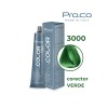 Vopsea de par profesionala PRO.COLOR 100 ml - CORECTOR VERDE, Pro.Co
