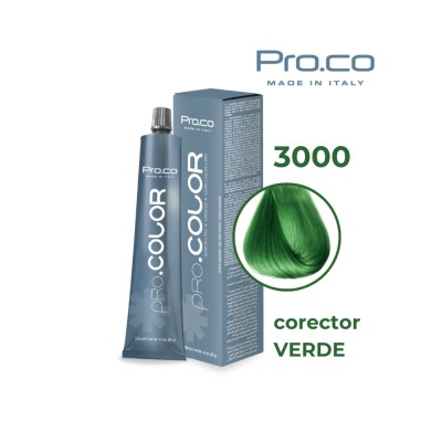 Vopsea de par profesionala PRO.COLOR 100 ml - CORECTOR VERDE foto