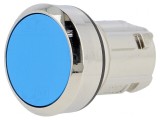 Comutator apăsare 22mm albastru