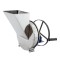 Razatoare fructe manuala, fulie atasare motor, Complet Inox Vinita, 200 kg/h Innovative ReliableTools