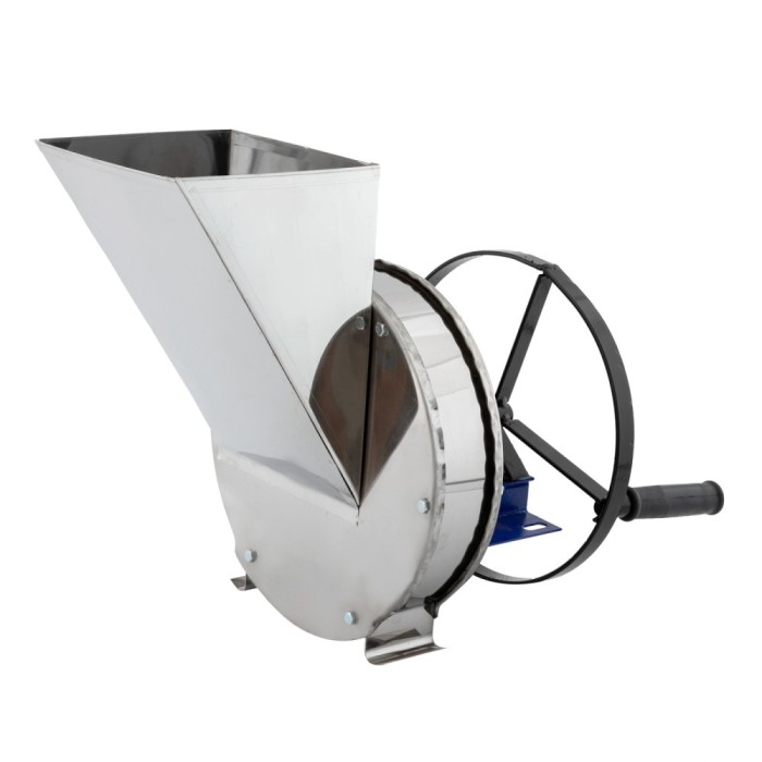 Razatoare fructe manuala, fulie atasare motor, Complet Inox Vinita, 200 kg/h Innovative ReliableTools