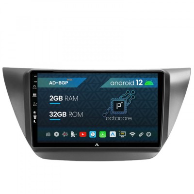 Navigatie Mitsubishi Lancer (2003-2007), Android 12, P-Octacore 2GB RAM + 32GB ROM, 9 Inch - AD-BGP9002+AD-BGRKIT282 foto