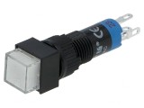 Comutator apăsare SPDT 0.5A 250VAC IP40