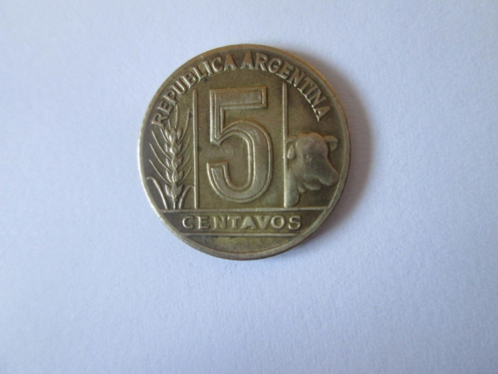 Argentina 5 Centavos 1948