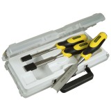 Stanley 2-16-883 - Set dalti plate 3 bucati