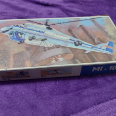 Reclama veche,CUTIE veche-Mil Mi-10 K VEB Plasticart,1:100,AEROFLOT MIL MI-10K