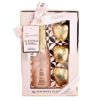 Set ingrijire corporala Scented Bath Rose IDC Institute 44506, 240 ml foto