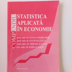 STATISTICA APLICATA ÎN ECONOMIE - ELENA MARIA BIJI