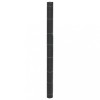 Membrană antiburuieni, negru, 1,5x10 m, PP