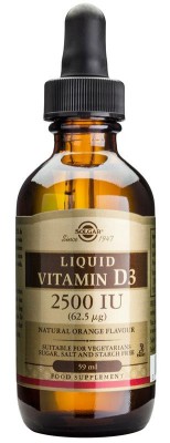 Vitamina D3 2500ui Solgar 59ml foto