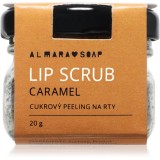 Almara Soap Scrub exfoliant din zahar de buze Caramel 20 g