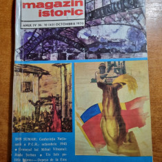 revista magazin istoric octombrie 1970