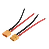 Conectori XT60 Mama-Tata cu Cablu 20cm 12AWG pentru Acumulatori LiPo, Drone, Navomodele