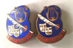 INSIGNA PIONIER TOT INAINTE A CERCURILOR LOT CU DIFERENTE DE CULOARE PIONIERI