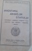 Inventarul Arhivelor Statului 1939, Sacerdoteanu Aurelian, Bucuresti-Cernauti-Chisinau-Cluj-Craiova-Iasi-Nasaud-Timisoara-Brasov, Arhivele Nationale