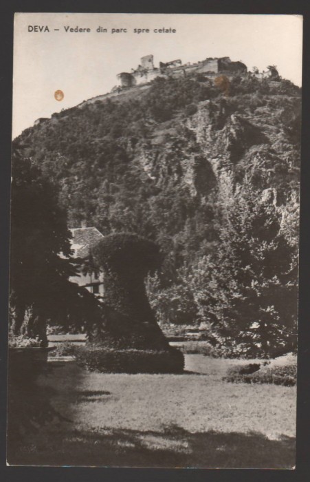 CPIB 19572 CARTE POSTALA - DEVA, VEDERE SPRE CETATE, RPR