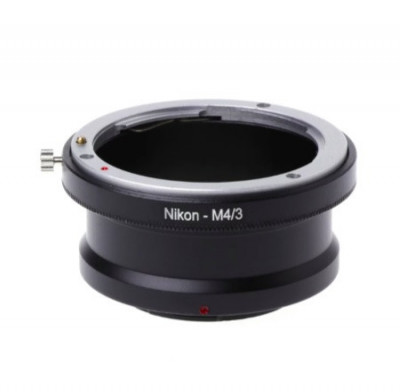 Inel adaptor Nikon F la M 4/3 Micro 4/3 pt. Panasonic, Olympus etc. foto