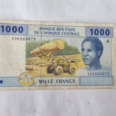 Africa Centrala Gabon 1000 Francs 2002