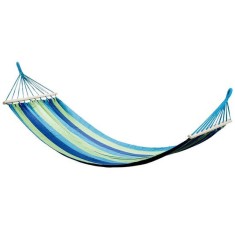 Hamac bumbac, Verk Group, Frida, multicolor, cu rame lemn, max 150 kg, 200x80 cm foto