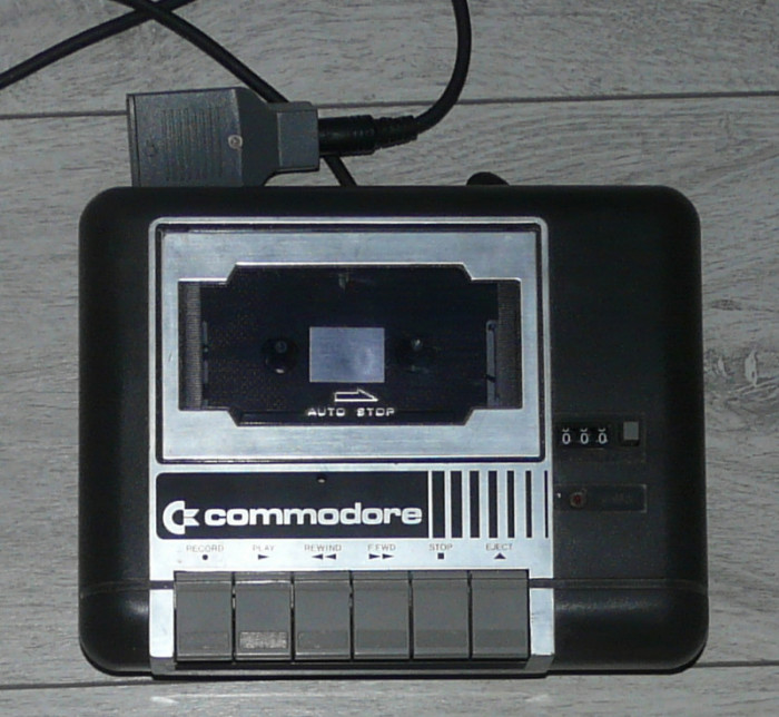 Commodore Datassette 1531, stocare a datelor pt seria Commodore 16 și Plus / 4
