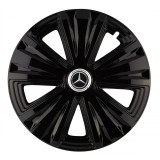 Set 4 capace roti pentru Mercedes, model Glory Black, R15