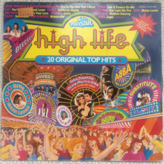 high life 20 original top hits 1978 disc vinyl lp selectii muzica pop disco VG