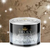 Vopsea decorativa de Lux Argentina, Cafea cu Lapte, cu Efect 3D Stelat, 0,5 Litri-Toro Decor