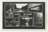 Cp Slanic Moldova - circulata 1945, cenzura, Fotografie