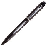 Roller Jetstream Uni-ball SX-210, 1.0mm, cu capac, corp negru,scris negru