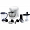 Robot de bucatarie Electrolux EKM3710, putere 800 W, 6 viteze, bol inox 4.1 l, masina de tocat, blender, alb