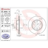 Set disc frana Land Rover Freelander I (L314) 02.98-10.06, Freelander I Soft Top (L314) 02.98-10.06, Fata, 277X21mm, ventilat, BREMBO
