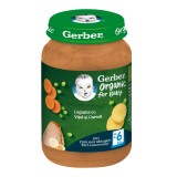 Cumpara ieftin Piure bio din Legume cu Vitel si Cartofi, +6 luni, 190 g, Gerber