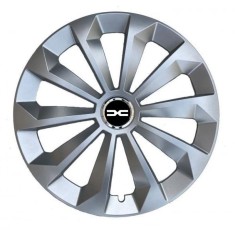 Set 4 capace roti pentru Dacia Nou, model Fame Gray, R16 foto