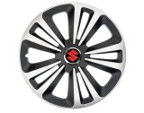 Cumpara ieftin Set 4 Capace Roti Terra Gri-Negru R14 pentru gama auto Suzuki, Autohelix MSA