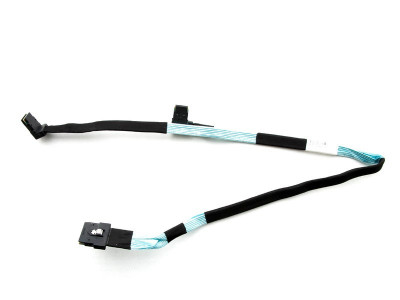 Cablu SAS HP PROLIANT DL160 G9 DL360 G9 2.5 SFF P840AR 8B - ( 1 ) ONE WIDE SAS 68 PIN TO ( 2 ) TWO SFF-8087 RIGHT ANGLE / UPRIGHT 780421-001 756908-00 foto