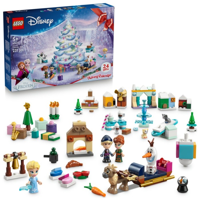 LEGO LEGO ǀ Disney Regatul de gheaţa Calendar de advent 2025 Quality Brand