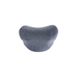 Cumpara ieftin Perna pentru gat Abyon, 21 x 20 x 15 cm, spuma cu memorie, gri