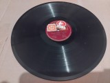 Disc patefon/gramofon George Folescu - Inghetata-i Dunarea/Unde aud cucul cantand