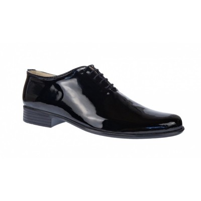 Pantofi barbati eleganti din piele naturala, negru lac, MOD2NLAC foto