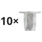 Set 10 piulita fixare Alfa Romeo Giulietta; Audi A1, A4, A6, Q3, Q4, Q5, Q7; Chrysler Ypsilon; Fiat 500, Doblo, Ducato, Panda; Lancia Y, sistem elect