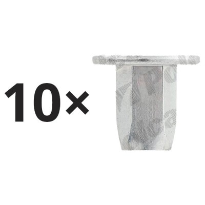 Set 10 piulita fixare Alfa Romeo Giulietta; Audi A1, A4, A6, Q3, Q4, Q5, Q7; Chrysler Ypsilon; Fiat 500, Doblo, Ducato, Panda; Lancia Y, sistem elect foto