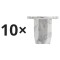 Set 10 piulita fixare Alfa Romeo Giulietta; Audi A1, A4, A6, Q3, Q4, Q5, Q7; Chrysler Ypsilon; Fiat 500, Doblo, Ducato, Panda; Lancia Y, sistem elect
