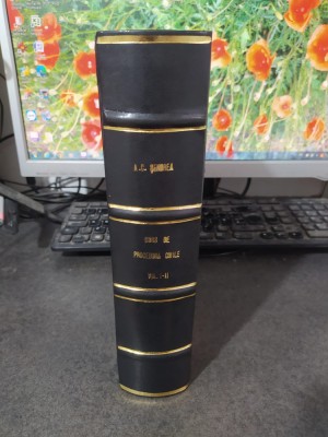A.C. Șendrea, Curs de procedura civile civilă, vol. 1-2 București 1886-1888, 203 foto