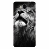 Husa silicon pentru Huawei Y6 2017, Majestic Lion Portrait