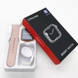 Smartwatch i7 Pro Max, 1.80", Bluetooth 5.2, Apeluri Bluetooth, Ritm Cardiac, Numărare Pași, 280mAh, Roz