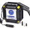 Compresor auto Streetwize 100 PSI 12V, cu laterna LED COB, oprire automata
