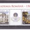 Academia Romana - 150 ani, TRIPTIC CU VINIETA, 2016, nr. lista 2099, MNH