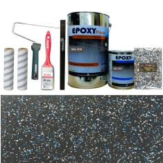 Set Vopsea Epoxidica Antracit Crazy Blue